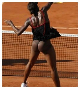  tennis star porn shoot at court -Celebrity Wardrobe Malfunctions