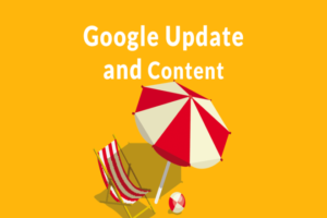Google update & content writing