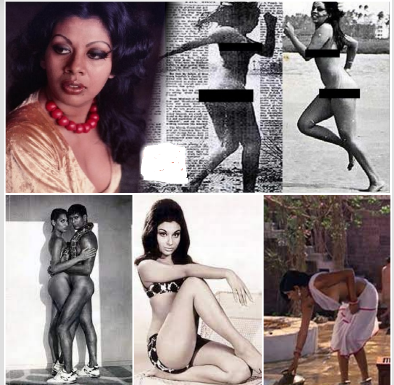Yesteryear Topless Bollywood Babes