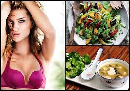 Hot Model balanced diet