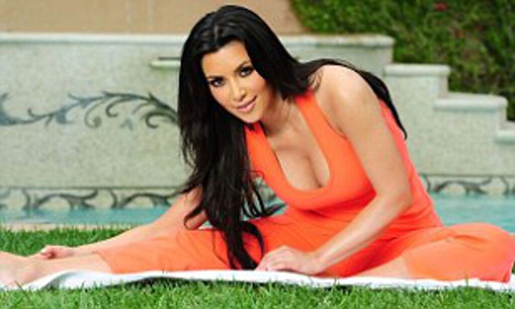 Kim Kardashian Yoga