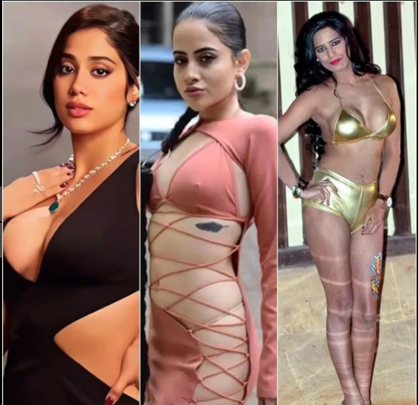 Janhvi Kapoor, Urfi Javed, Poonam Pandey Weird and Revealing Dress