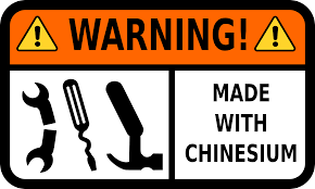Chinese Bad quality products