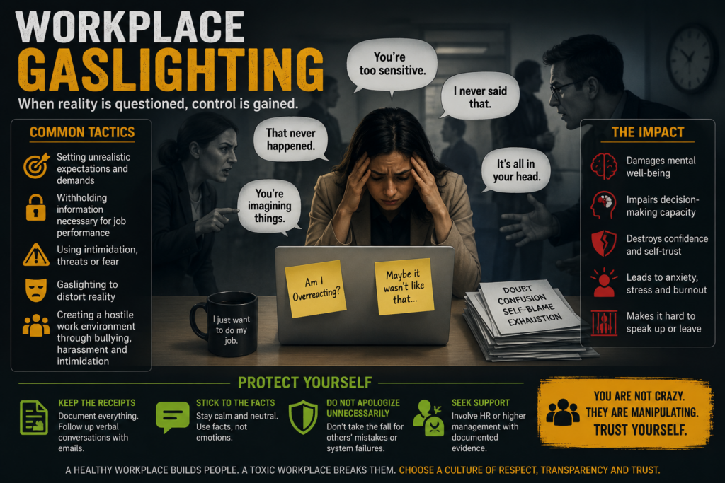Workplace Gaslighting